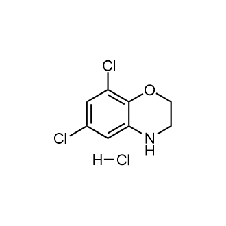 6,8-Dichloro-3,4-dihydro-2H-benzo[b][1,4]oxazinehydrochloride structure