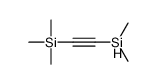 2-dimethylsilylethynyl(trimethyl)silane Structure