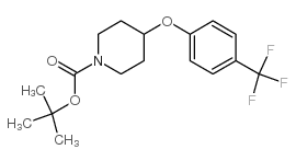 1-BOC-4-(4-TRIFLUOROMETHYLPHENOXY)PIPERIDINE picture