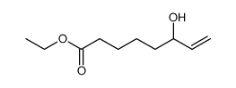 ethyl 6-hydroxy-7-octenoate Structure