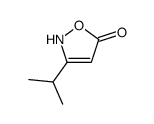 3-propan-2-yl-2H-1,2-oxazol-5-one结构式