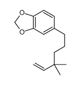 5-(4,4-dimethylhex-5-enyl)-1,3-benzodioxole Structure