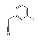 2-(6-fluoropyridin-2-yl)acetonitrile Structure