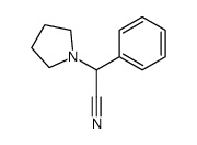 2-phenyl-2-pyrrolidin-1-ylacetonitrile Structure