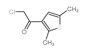 2-氯-1-(2,5-二甲基噻吩-3-基)乙酮结构式
