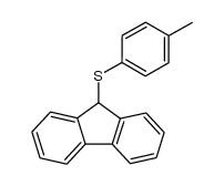 9-(4-methylphenylthio)fluorene结构式