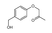 1-[4-(hydroxymethyl)phenoxy]propan-2-one Structure