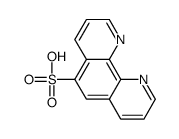 1,10-phenanthroline-5-sulfonic acid结构式