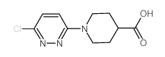 1-(6-CHLORO-3-PYRIDAZINYL)-4-PIPERIDINECARBOXYLIC ACID picture