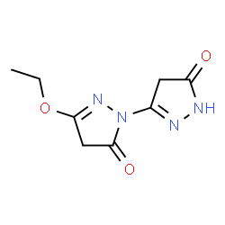[1,3-Bi-1H-pyrazole]-5,5(4H,4H)-dione,3-ethoxy-(9CI)结构式