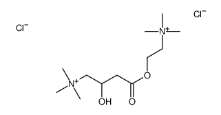 [2-hydroxy-4-oxo-4-[2-(trimethylazaniumyl)ethoxy]butyl]-trimethylazanium,dichloride结构式