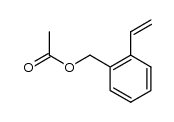 2-(vinyl)benzyl acetate结构式