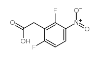 2-(2,6-difluoro-3-nitrophenyl)acetic acid structure