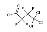 4,4,4-trichloro-tetrafluoro-butyric acid Structure