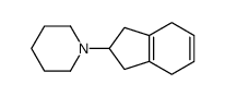 1-(2,3,4,7-tetrahydro-1H-inden-2-yl)piperidine Structure