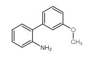 3'-甲氧基联苯-2-基胺盐酸盐结构式