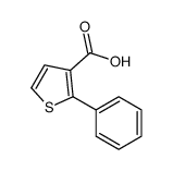 2-phenyl-3-thiophenecarboxylic acid structure