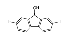 2,7-Dijodfluorenol Structure