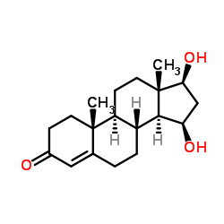 15β-Hydroxytestosterone structure