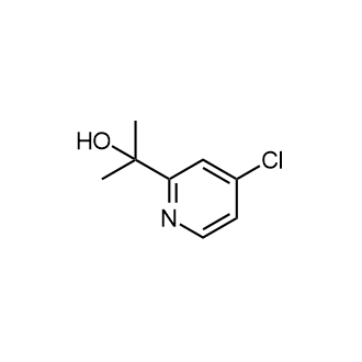 2-(4-Chloropyridin-2-yl)propan-2-ol Structure