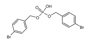 phosphoric acid bis-(4-bromo-benzyl ester)结构式