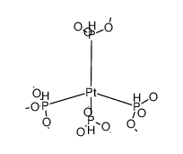 tetrakis(trimethyl phosphite)platinum(0)结构式