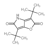 2,6-ditert-butyl-8-oxa-4-azabicyclo[3.3.0]octa-1,5-diene-3,7-dione structure