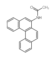 N-benzo[c]phenanthren-6-ylacetamide结构式