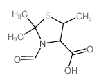 3-formyl-2,2,5-trimethyl-thiazolidine-4-carboxylic acid picture