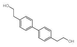 2-[4-[4-(2-hydroxyethyl)phenyl]phenyl]ethanol结构式