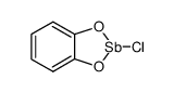 2-Chloro-1,3,2-benzodioxastibole结构式