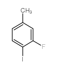 3-氟-4-碘甲苯结构式