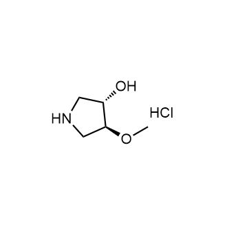 (3S,4S)-4-methoxypyrrolidin-3-ol hydrochloride Structure