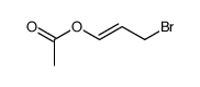 acetic acid 3-bromo-1-propenyl ester Structure