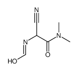 2-cyano-2-formamido-N,N-dimethylacetamide结构式