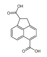 1,2-dihydroacenaphthylene-1,5-dicarboxylic acid Structure