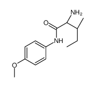 (2S,3S)-2-amino-N-(4-methoxyphenyl)-3-methylpentanamide Structure