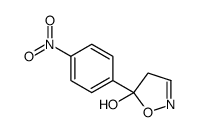 5-(4-nitrophenyl)-4H-1,2-oxazol-5-ol Structure