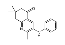 3,3,6-trimethyl-4,7-dihydro-2H-indolo[2,3-c]quinolin-1-one Structure