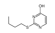 2-(Butylthio)pyrimidin-4(1H)-one结构式