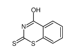 2-Thioxo-2,3-dihydro-4H-1,3-benzothiazin-4-one结构式