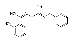 N-[1-(benzylamino)-1-oxopropan-2-yl]-2-hydroxybenzamide Structure