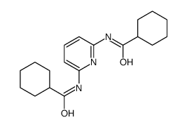 N-[6-(cyclohexanecarbonylamino)pyridin-2-yl]cyclohexanecarboxamide Structure