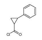 2-Phenylcyclopropanecarbonyl chloride Structure