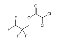 2,2,3,3-tetrafluoropropyl 2,2-dichloroacetate Structure