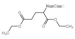 L-2-异硫氰基戊二酸二乙酯结构式