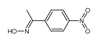 (E)-N-[1-(4-nitrophenyl)ethylidene]hydroxylamine Structure