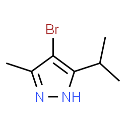 4-bromo-5-isopropyl-3-methyl-1H-pyrazole(SALTDATA: HCl) Structure