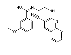 Benzamide, N-[2-[(3-cyano-6-methyl-2-quinolinyl)amino]ethyl]-3-methoxy- (9CI) picture