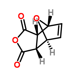 exo-3,6-Epoxy-1,2,3,6-tetrahydrophthalic anhydride Structure